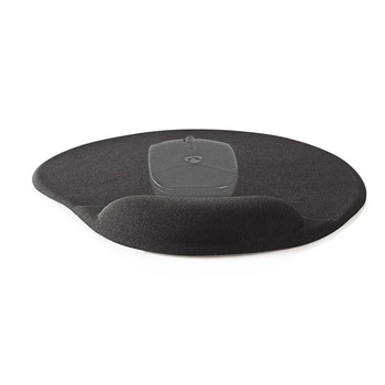 Mouse pad cu gel negru Nedis Mouse pad cu gel negru Nedis
