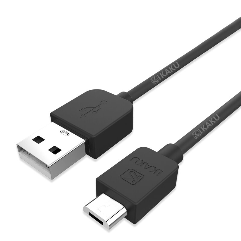 Cablu Kaku de date/incarcare, Fast charging USB 2.1, Apple, Lightning, 1m, Negru