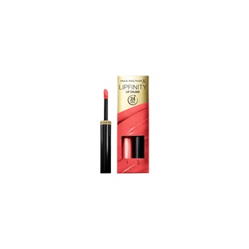 Ruj de buze rezistent la transfer Max Factor Lipfinity, 146 Just Bewitching, 2.3 ml + 1.9 g Ruj de buze rezistent la transfer Max Factor Lipfinity, 146 Just Bewitching, 2.3 ml + 1.9 g