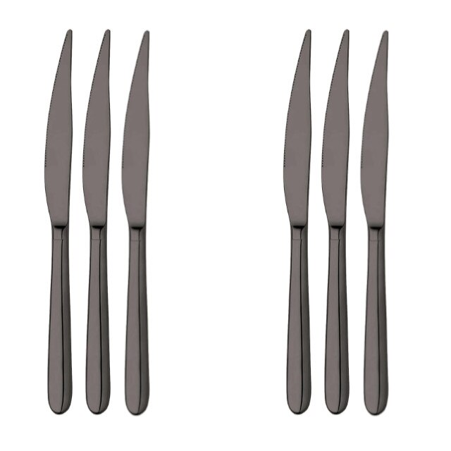 Set 6 cutite grosime 3,5mm INOXRIV NOVECENTO TITANIUM