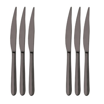 Set 6 cutite grosime 3,5mm INOXRIV NOVECENTO TITANIUM Set 6 cutite grosime 3,5mm INOXRIV NOVECENTO TITANIUM
