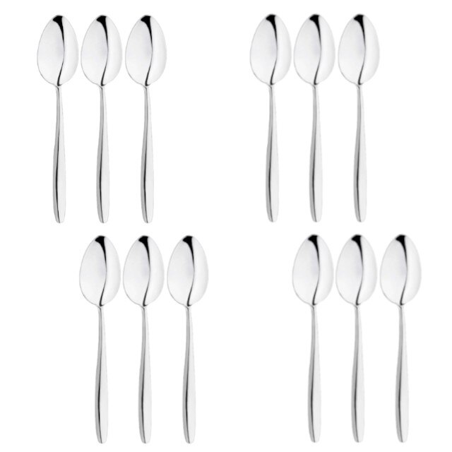 Set 12 lingurite ceai INOXRIV ANNIE otel inoxidabil 18/10