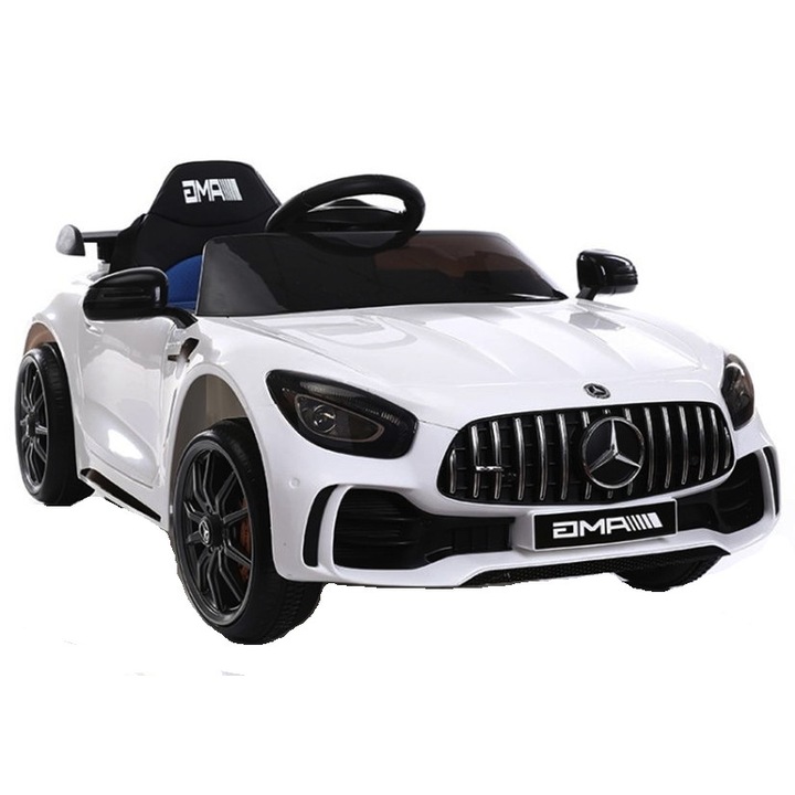 Masinuta electrica Mercedes-AMG GT R 2019, alb