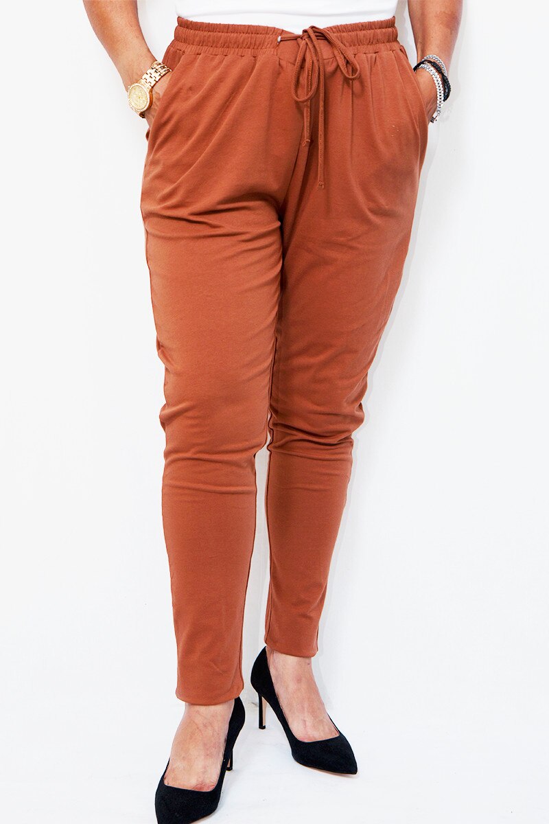 Pantaloni loose-fit Sisters Point,maro,M