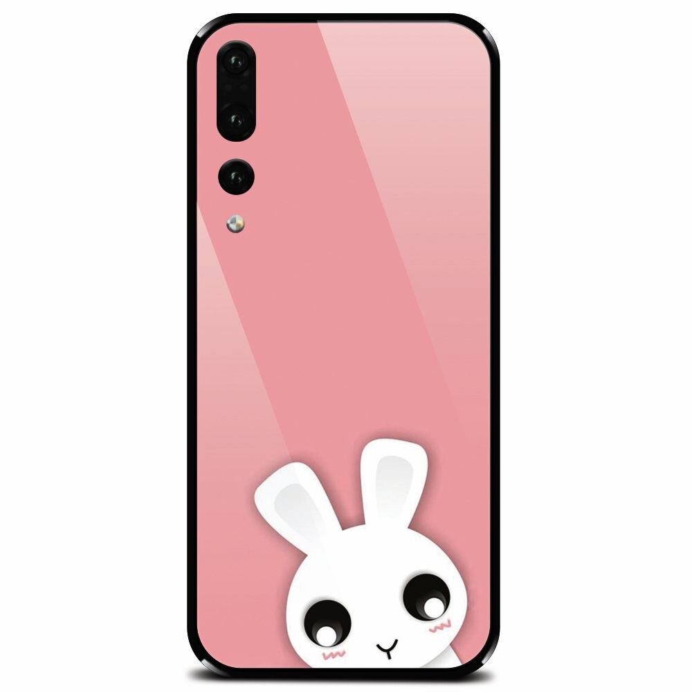 Husa din sticla securizata pentru Huawei P20 Pro, Cute Girly 002