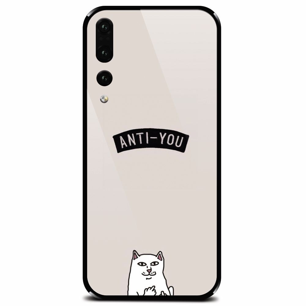 Husa din sticla securizata pentru Huawei P20 Pro, Anti You