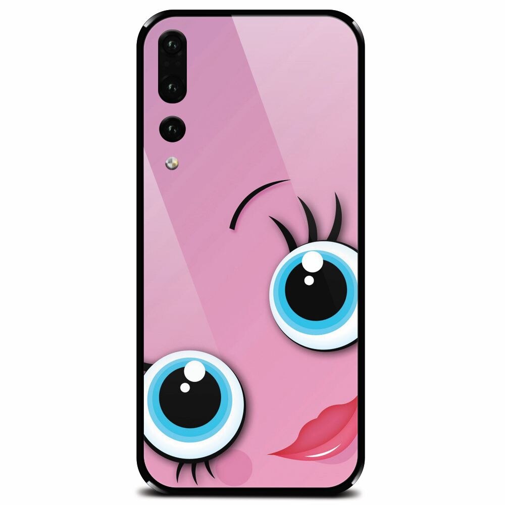 Husa din sticla securizata pentru Huawei P20 Pro, Girly Cute