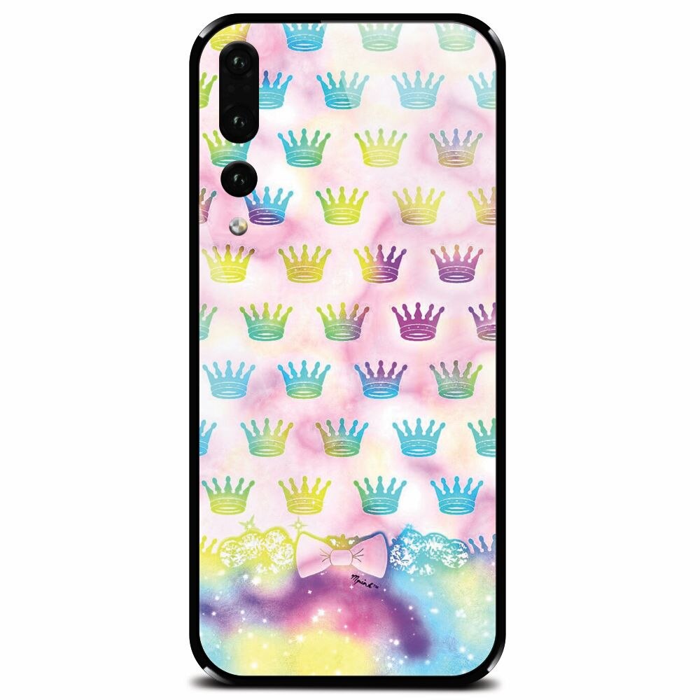 Husa din sticla securizata pentru Huawei P20 Pro, Girly Plus