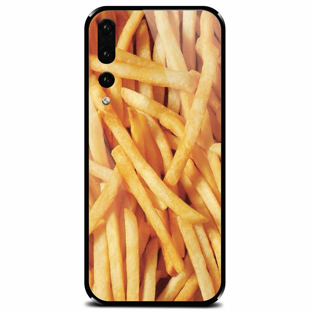 Husa din sticla securizata pentru Huawei P20 Pro, Fries