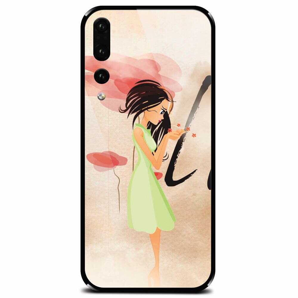 Husa din sticla securizata pentru Huawei P20 Pro, Lost Without You