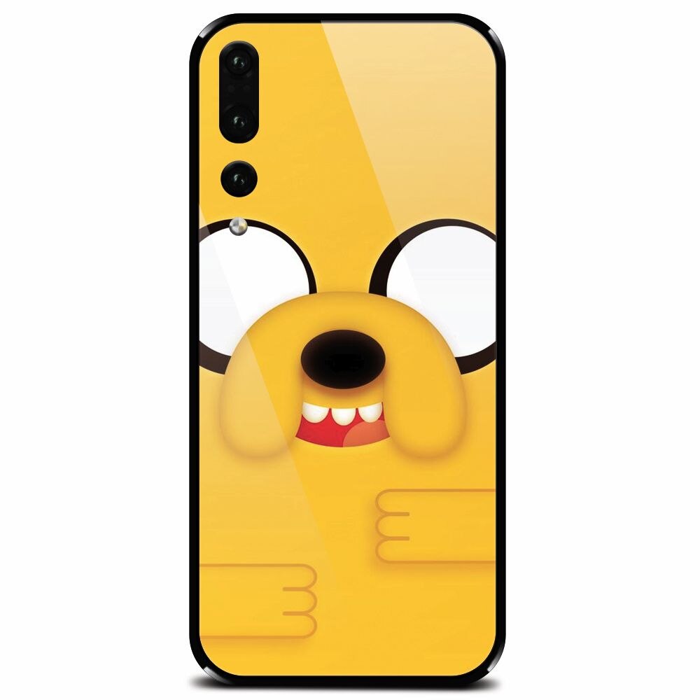 Husa din sticla securizata pentru Huawei P20 Pro, Gumball