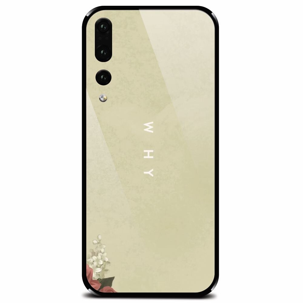 Husa din sticla securizata pentru Huawei P20 Pro, Why