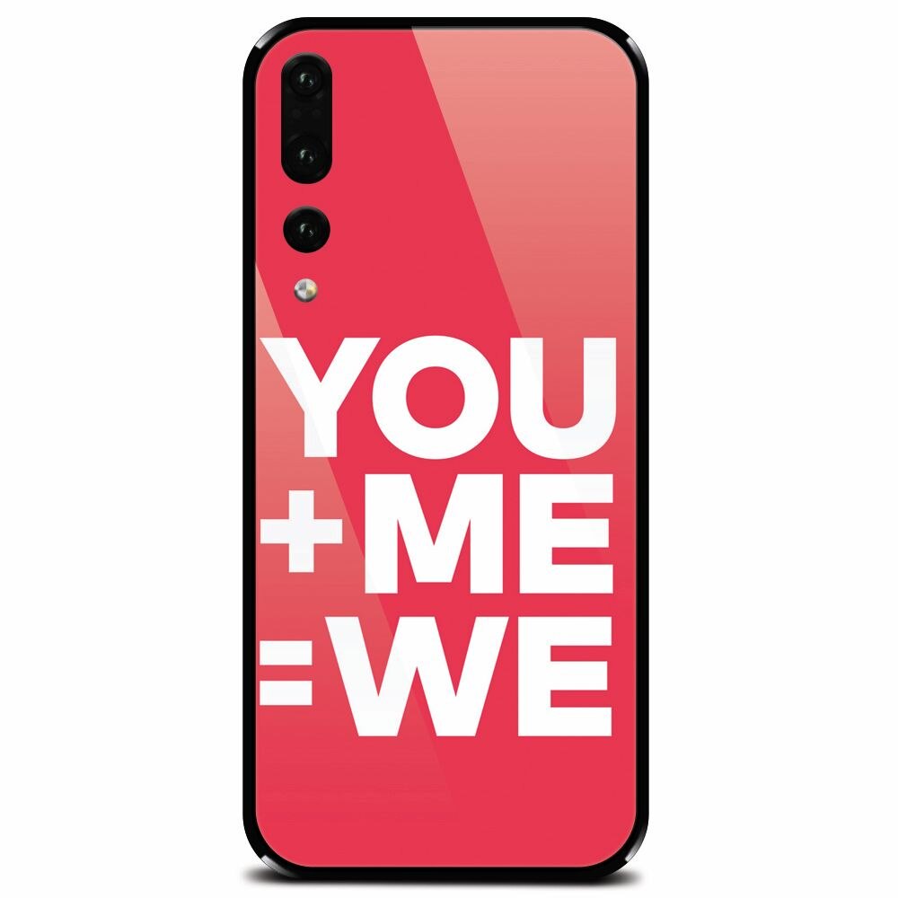 Husa din sticla securizata pentru Huawei P20 Pro, Valentine Boyfriend