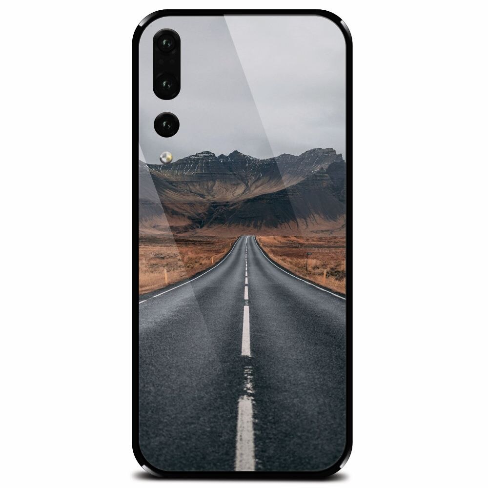 Husa din sticla securizata pentru Huawei P20 Pro, Adventure
