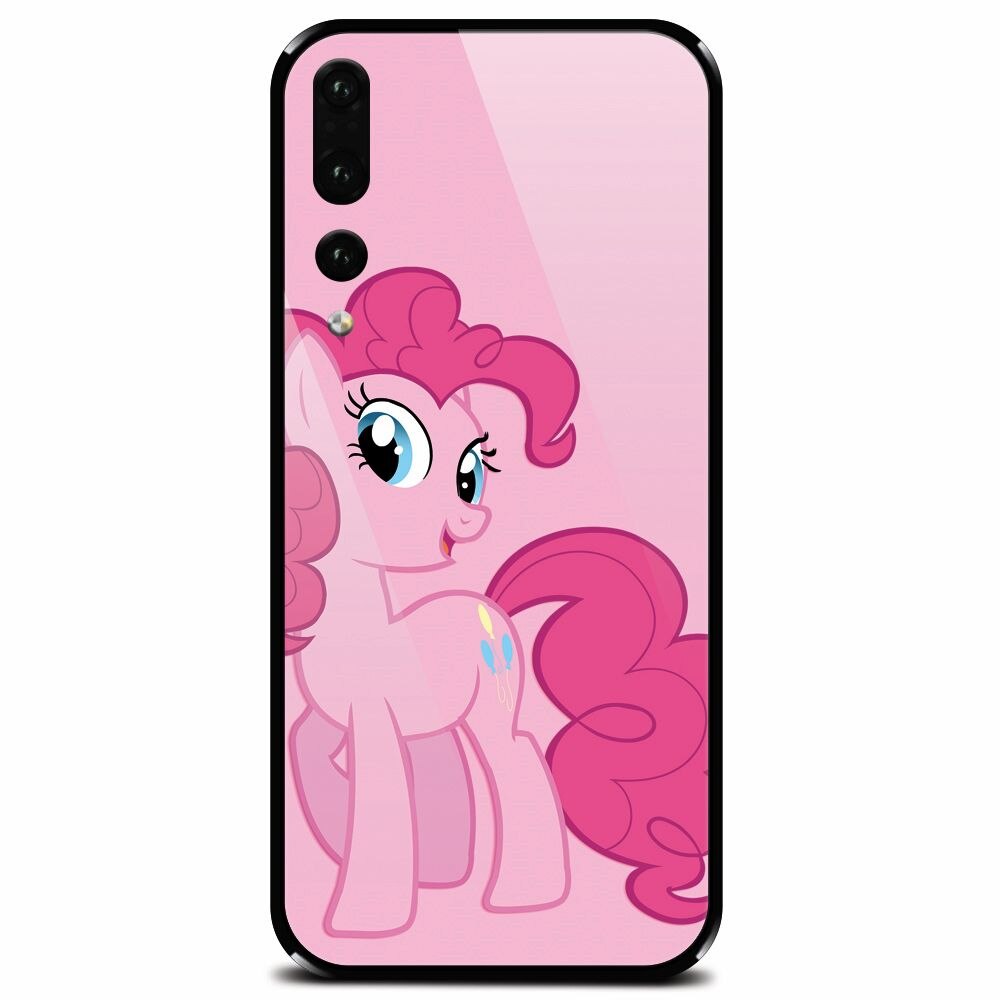 Husa din sticla securizata pentru Huawei P20 Pro, Pinkie Pie