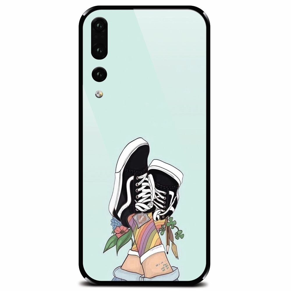 Husa din sticla securizata pentru Huawei P20 Pro, Relax 2