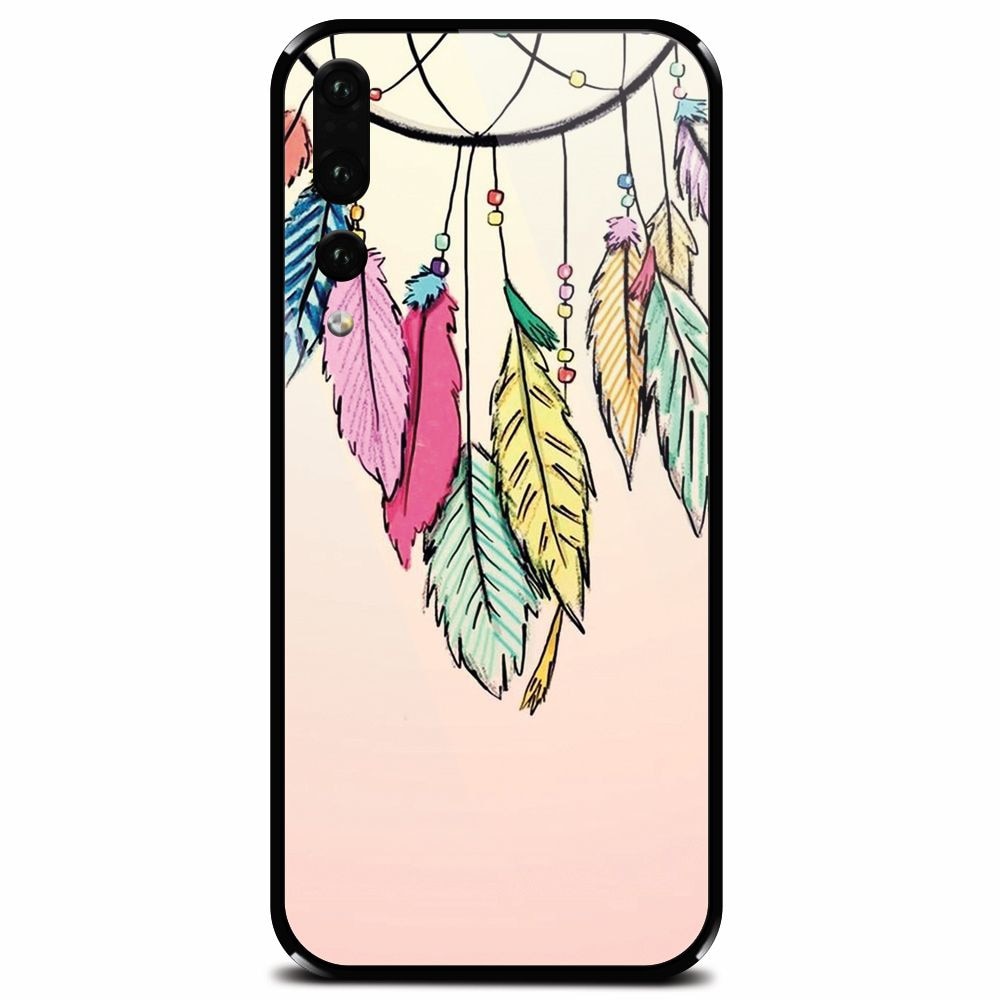 Husa din sticla securizata pentru Huawei P20 Pro, Dreamcatcher 101