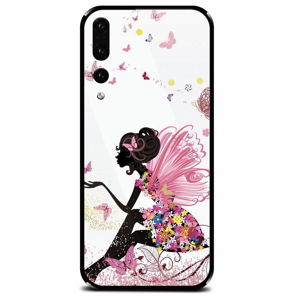 Husa din sticla securizata pentru Huawei P20 Pro, Fairy 101