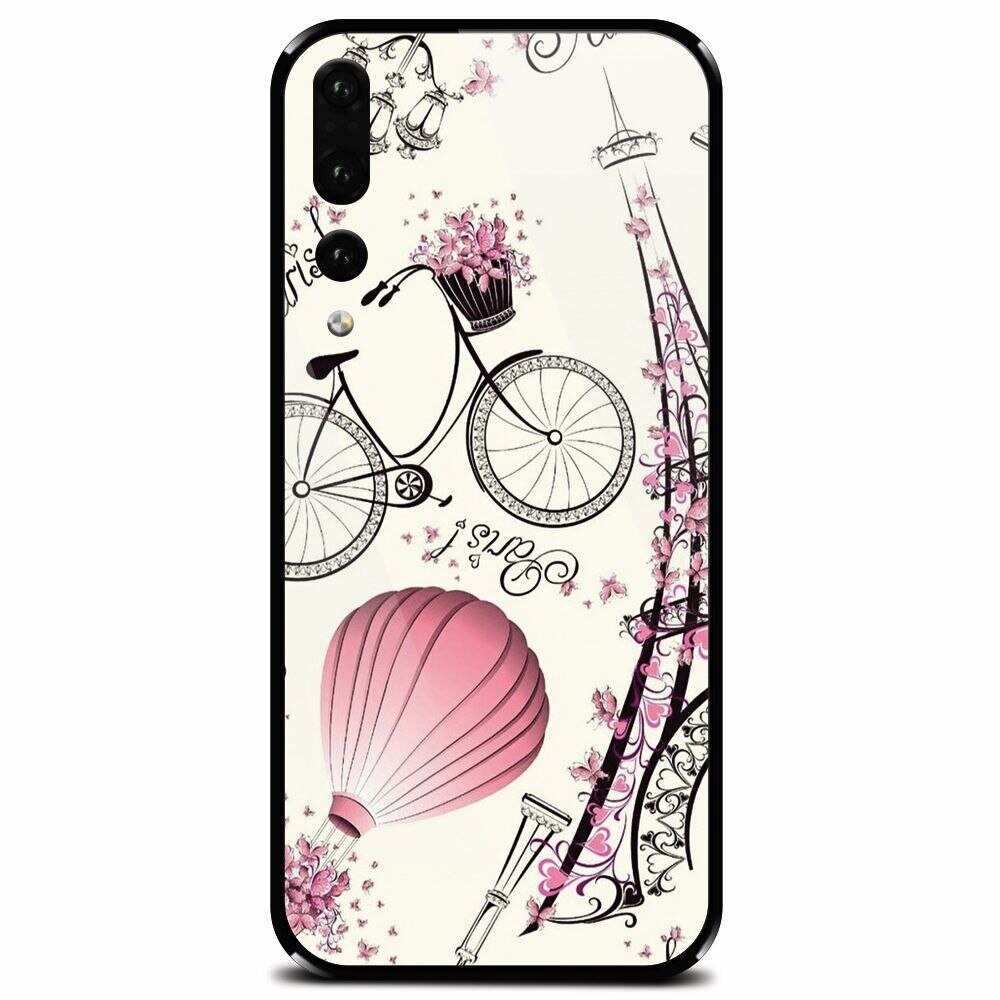 Husa din sticla securizata pentru Huawei P20 Pro, Paris
