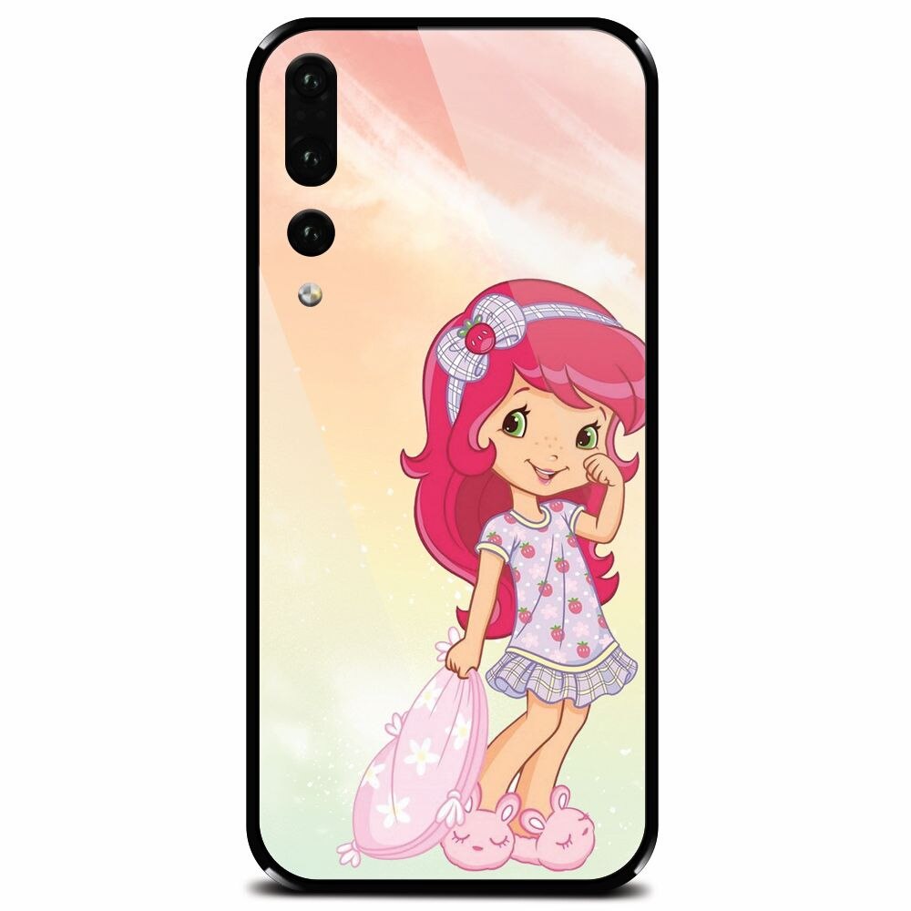 Husa din sticla securizata pentru Huawei P20 Pro, Sweet Girl