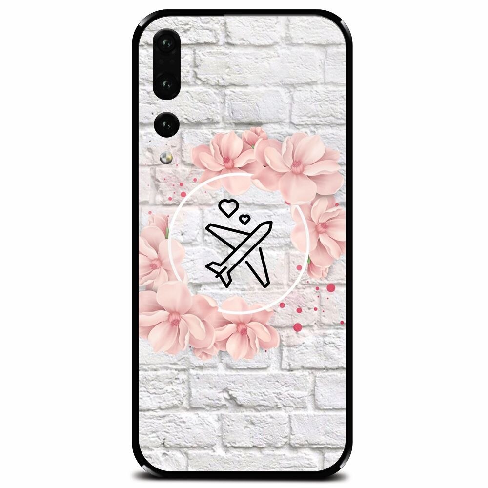 Husa din sticla securizata pentru Huawei P20 Pro, Travel Dream