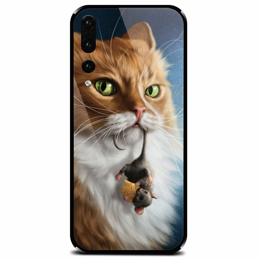 Husa din sticla securizata pentru Huawei P20 Pro, Traieste Clipa
