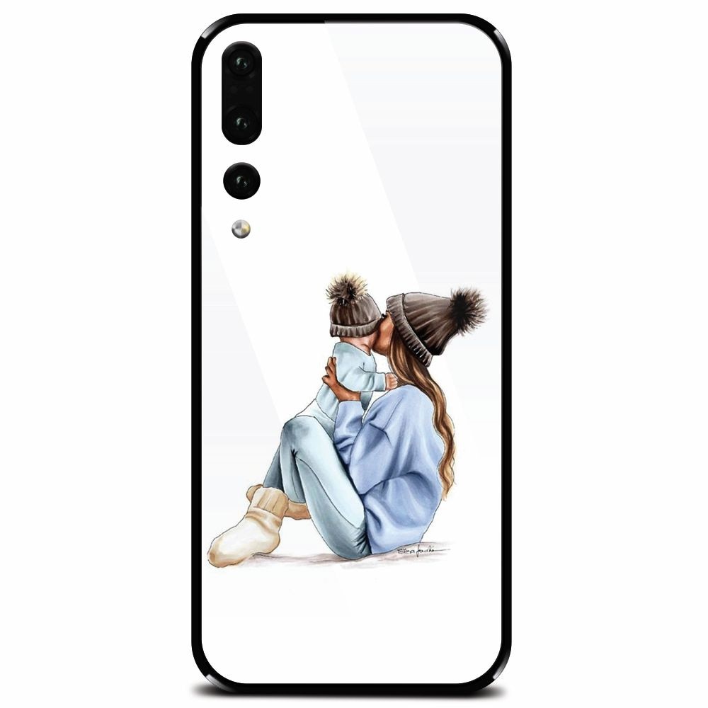 Husa din sticla securizata pentru Huawei P20 Pro, Goodnights