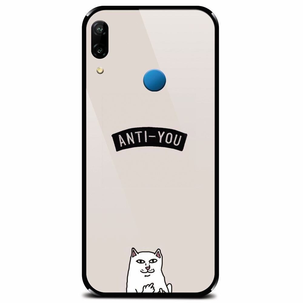 Husa din sticla securizata pentru Huawei P20 Lite, Anti You