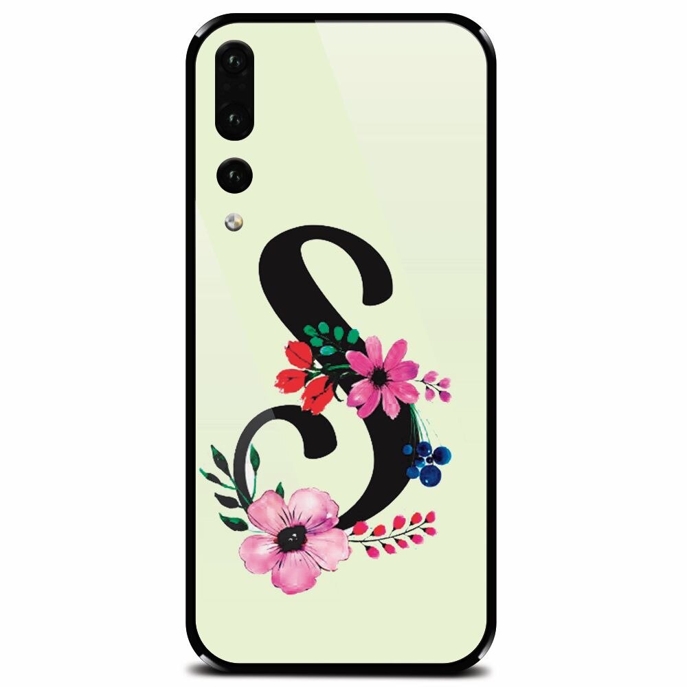 Husa din sticla securizata pentru Huawei P20 Pro, Litera S