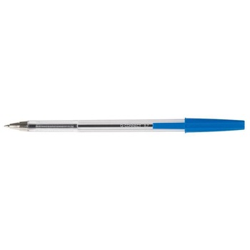 Pix fara mecanism Q-CONNECT Cristal, corp transparent, scriere de 0.7 mm, albastru Pix fara mecanism Q-CONNECT Cristal, corp transparent, scriere de 0.7 mm, albastru