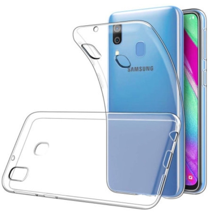 Силиконов гръб Omni Jelly за Samsung Galaxy A30 (2019), Прозрачен