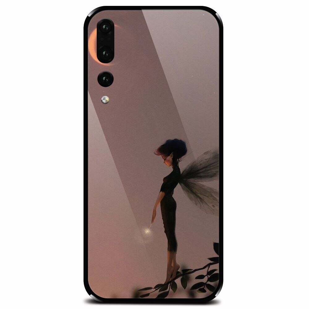 Husa din sticla securizata pentru Huawei P20 Pro, Fairy 102