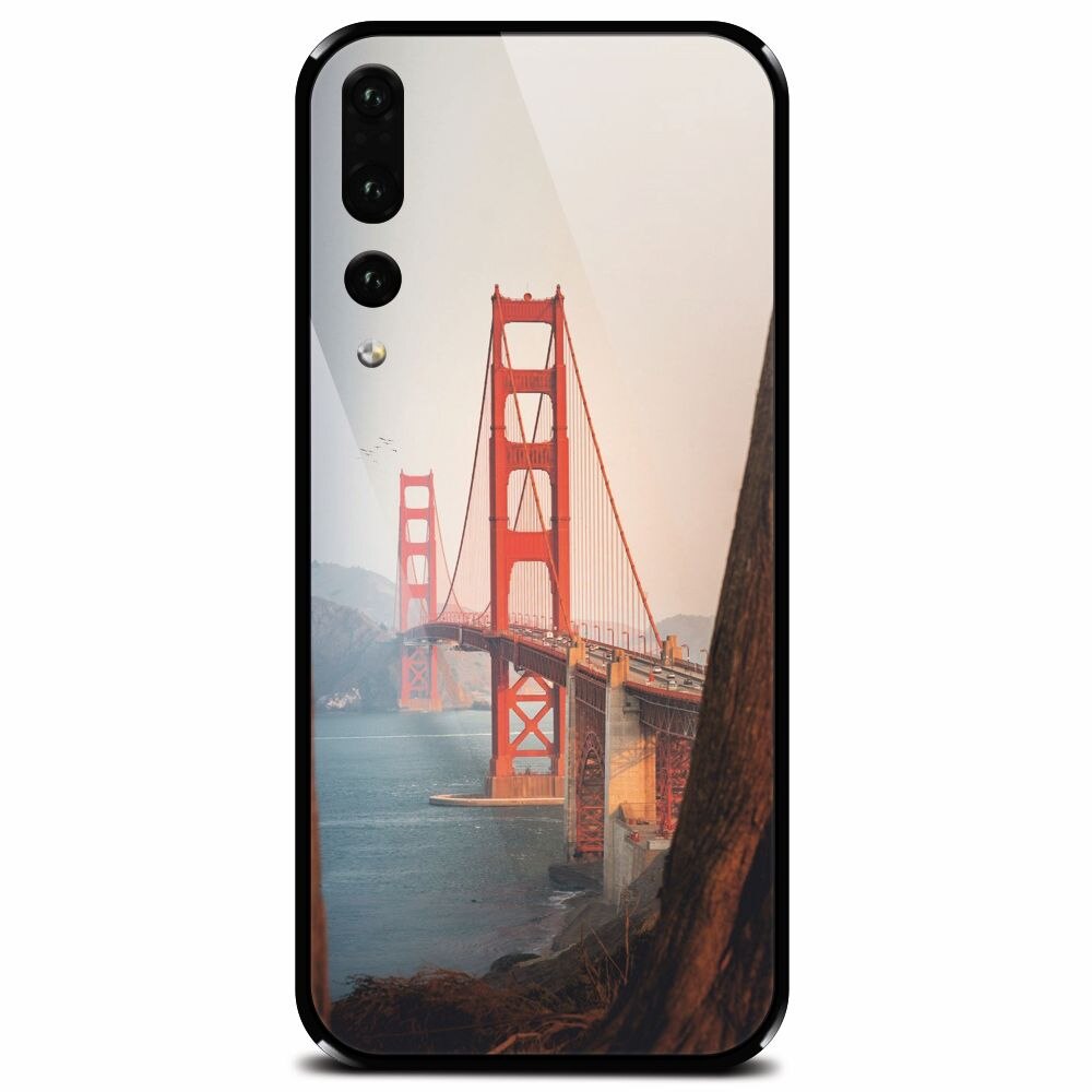 Husa din sticla securizata pentru Huawei P20 Pro, Bridge