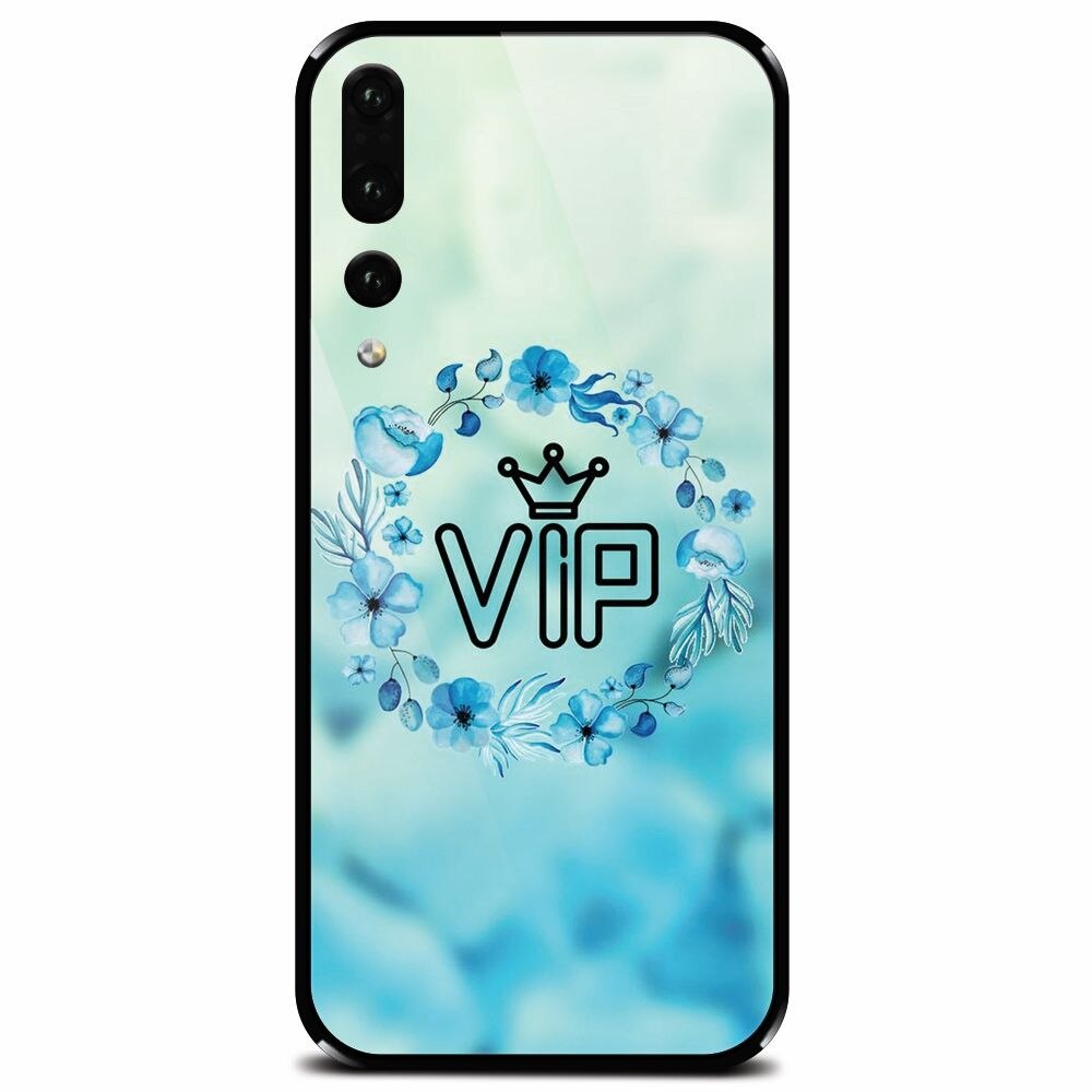 Husa din sticla securizata pentru Huawei P20 Pro, VIP Qeen