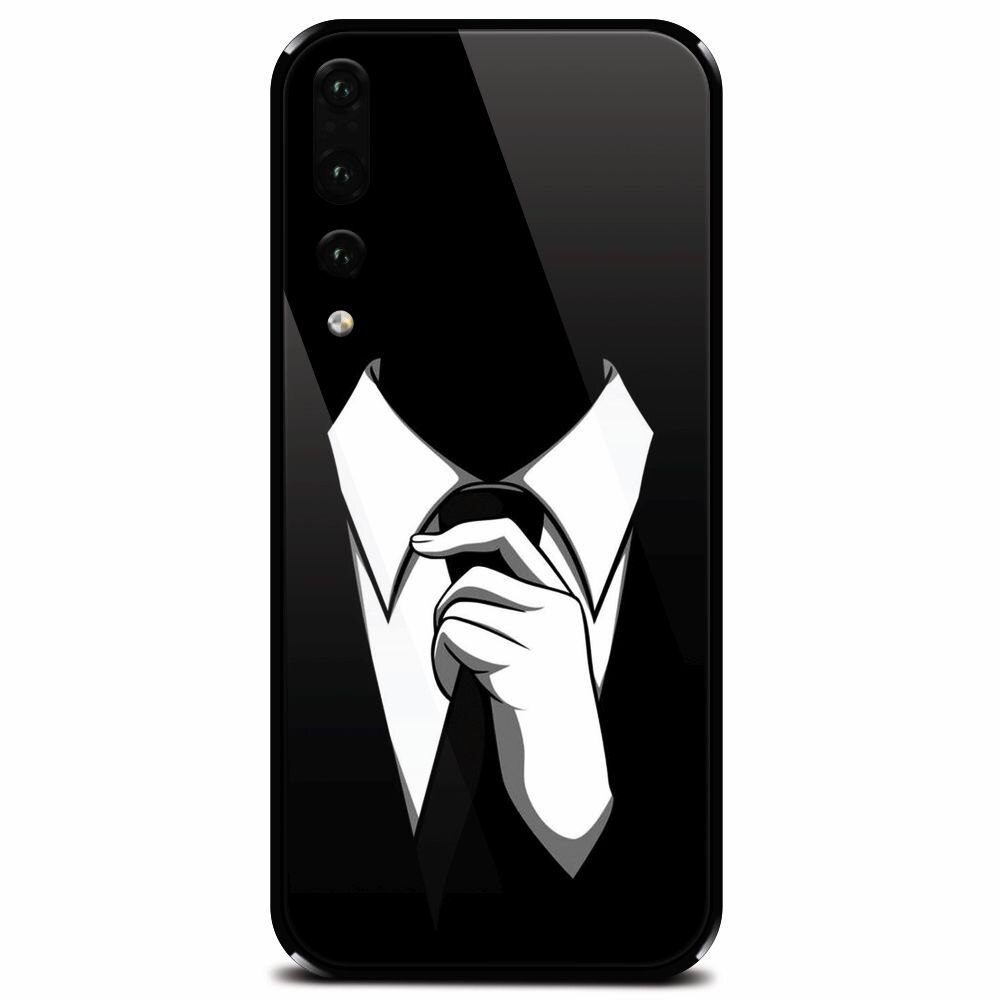 Husa din sticla securizata pentru Huawei P20 Pro, Suit