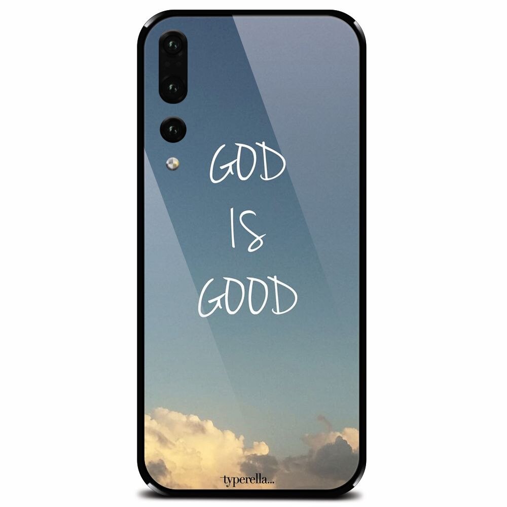Husa din sticla securizata pentru Huawei P20 Pro, Good Is Good