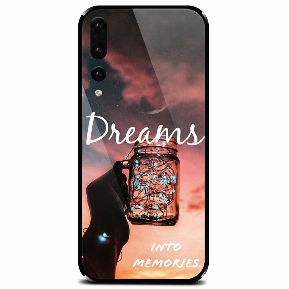 Husa din sticla securizata pentru Huawei P20 Pro, Dreams