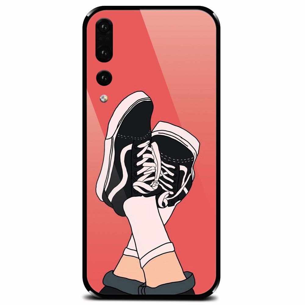 Husa din sticla securizata pentru Huawei P20 Pro, Relax 101