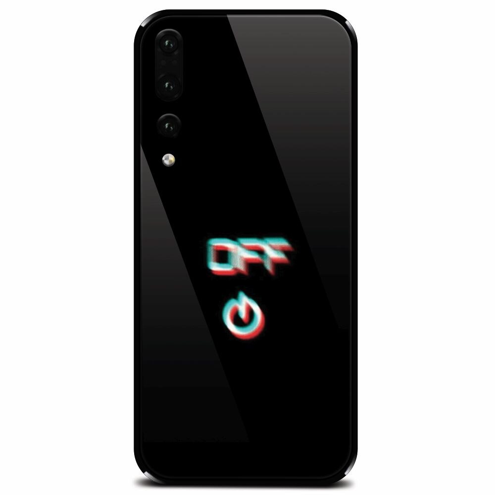 Husa din sticla securizata pentru Huawei P20 Pro, Off