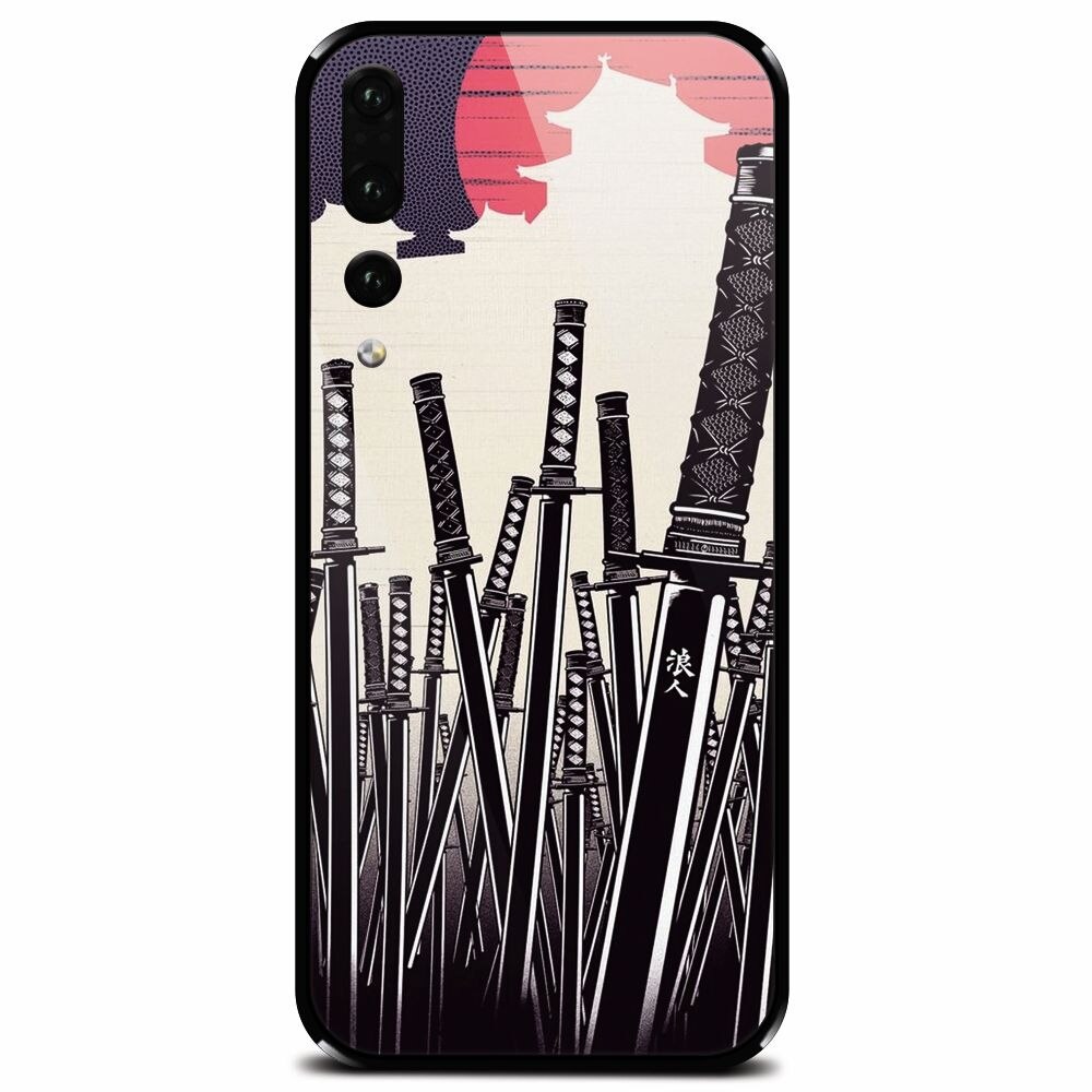 Husa din sticla securizata pentru Huawei P20 Pro, Ronin