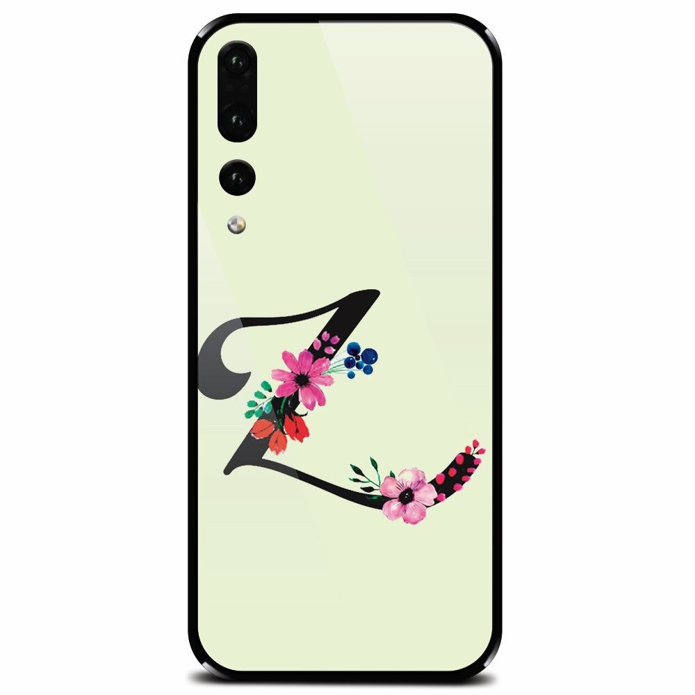 Husa din sticla securizata pentru Huawei P20 Pro, Litera Z
