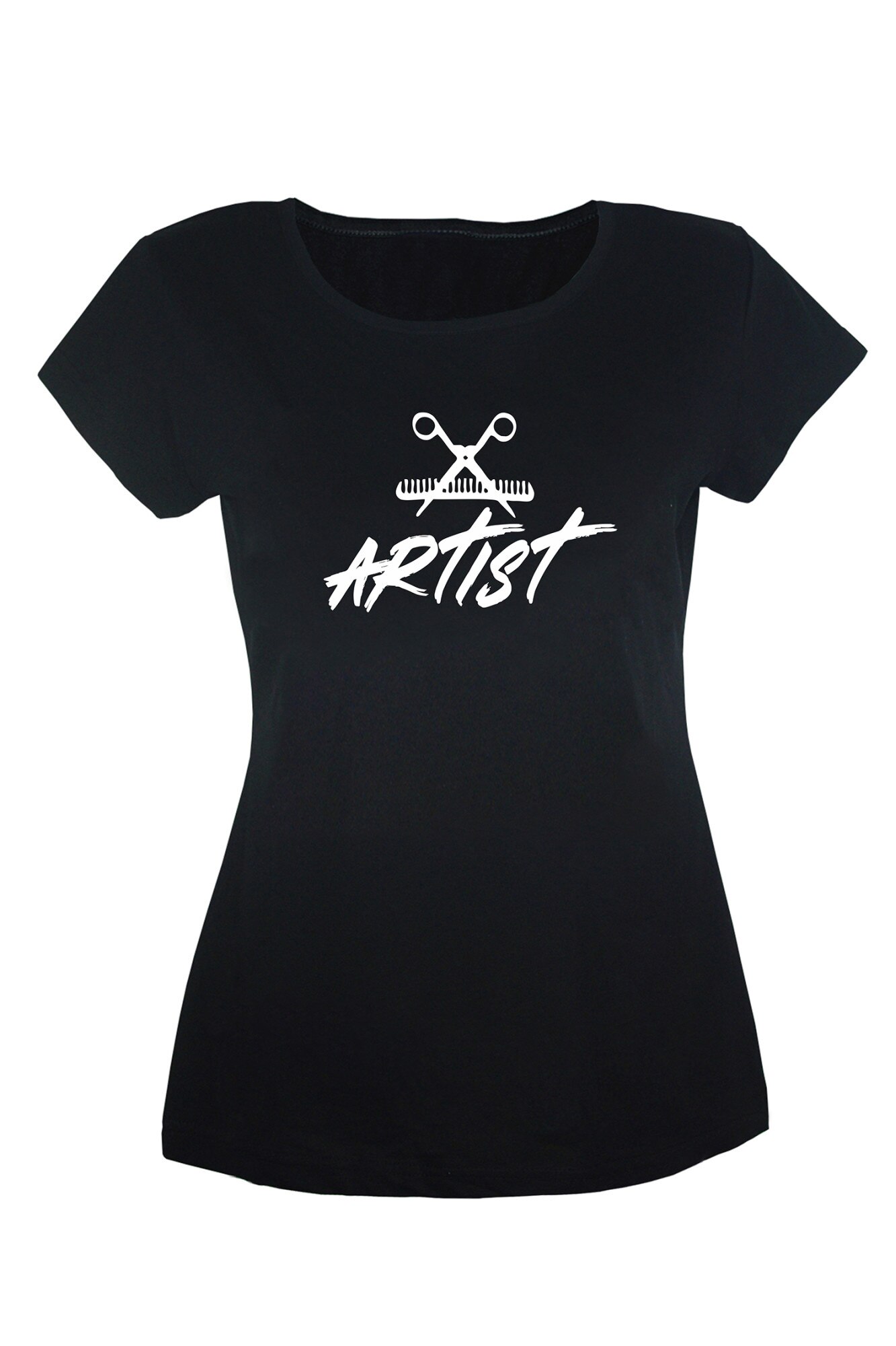 Tricou negru Artist - L
