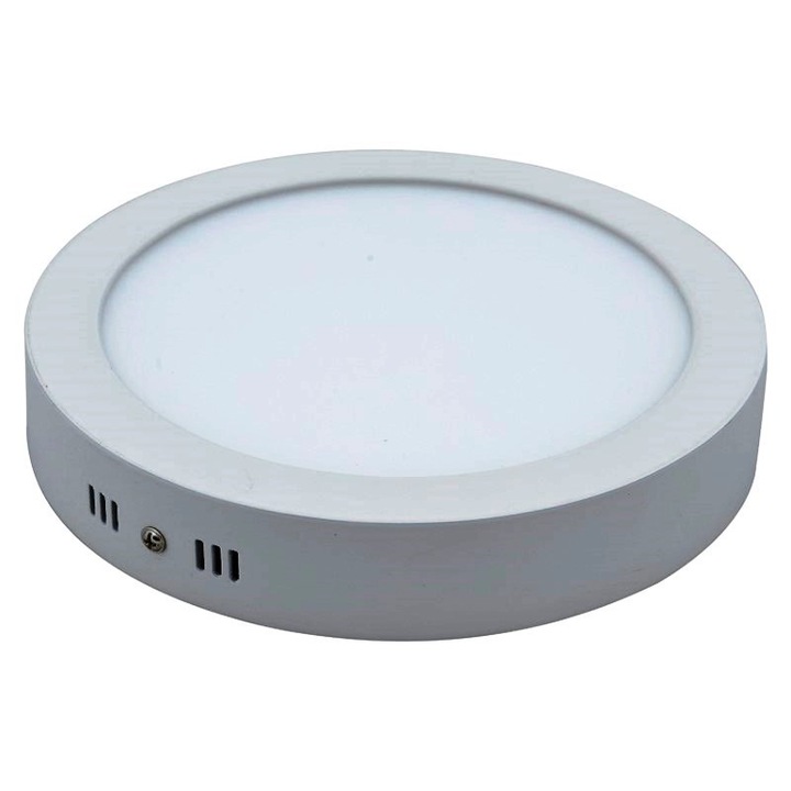 LED панел LB Light Round, кръг, открит монтаж, 18W, 3000K, Ф225mm