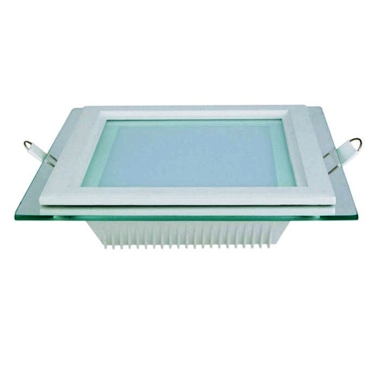 LED панел LB Light, квадрат с декоративно стъкло, 6W, 3000K, 100х100mm