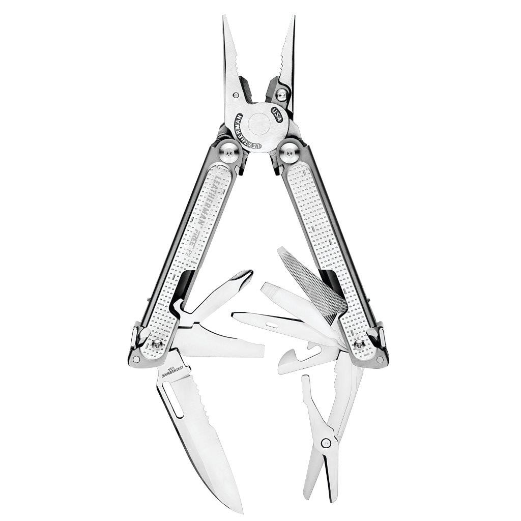 Unealta multifunctionla Leatherman Free P2, Argintiu