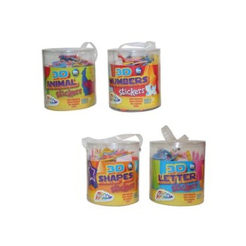 Set autocolante din spuma cauciucata - Grafix Set autocolante din spuma cauciucata - Grafix