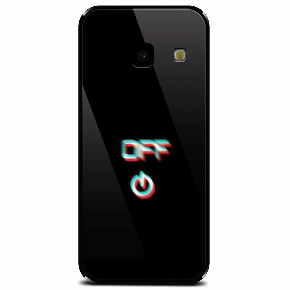 Husa din sticla securizata pentru Samsung Galaxy J4 Plus, Off