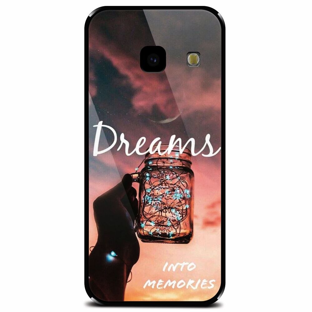 Husa din sticla securizata pentru Samsung Galaxy J4 Plus, Dreams