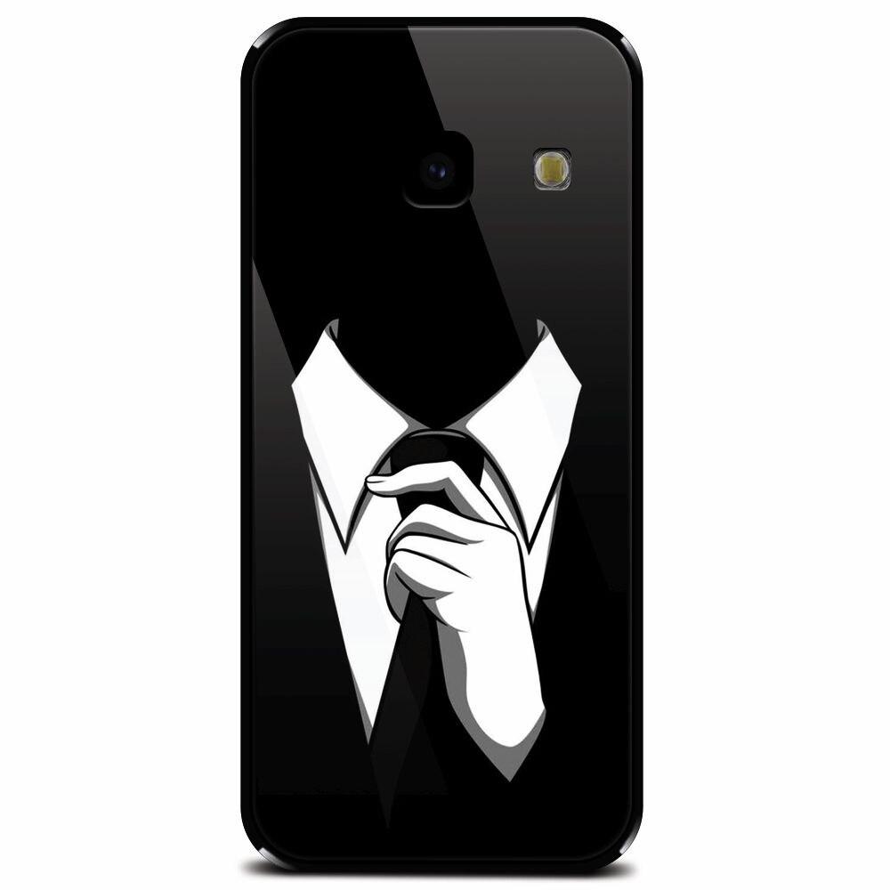 Husa din sticla securizata pentru Samsung Galaxy J4 Plus, Suit