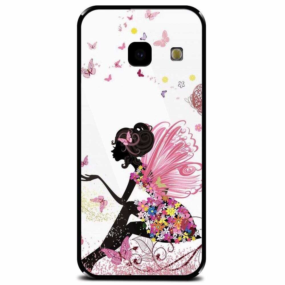 Husa din sticla securizata pentru Samsung Galaxy J4 Plus, Fairy 101